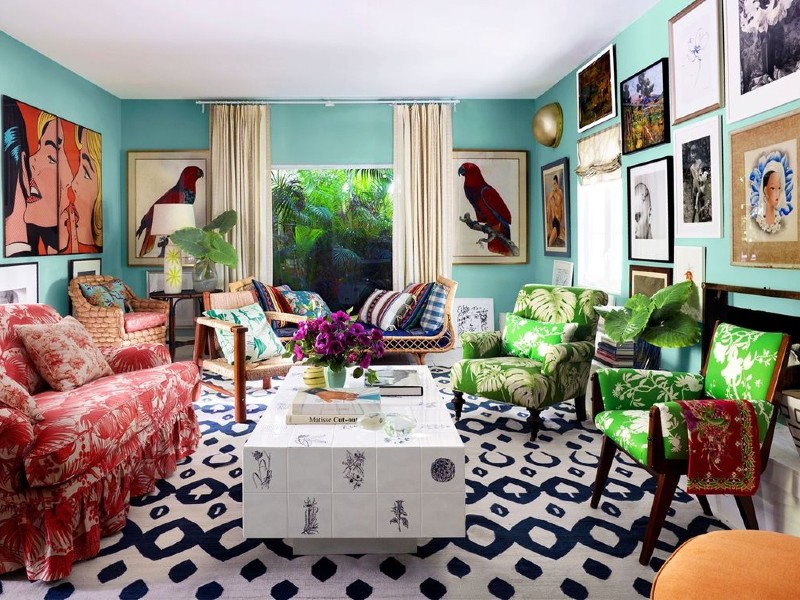 10 Colourful Living Room Decor Ideas